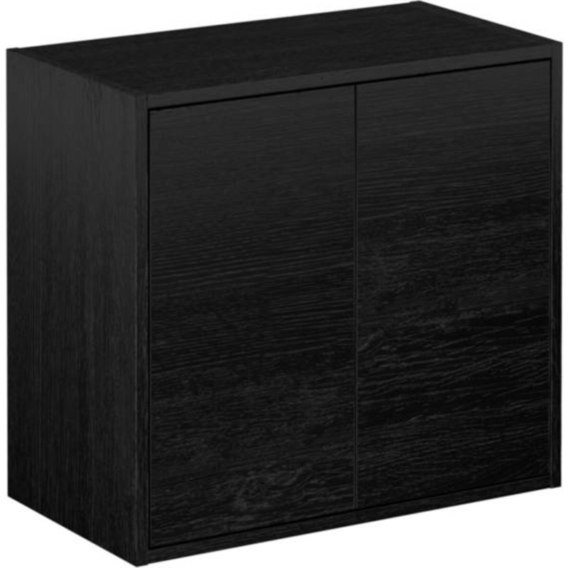 Gustavsberg Artic väggskåp, 59,9x55 cm, svart ek