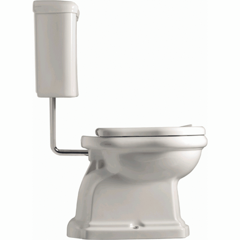 Lavabo Retro Low toalett, vit