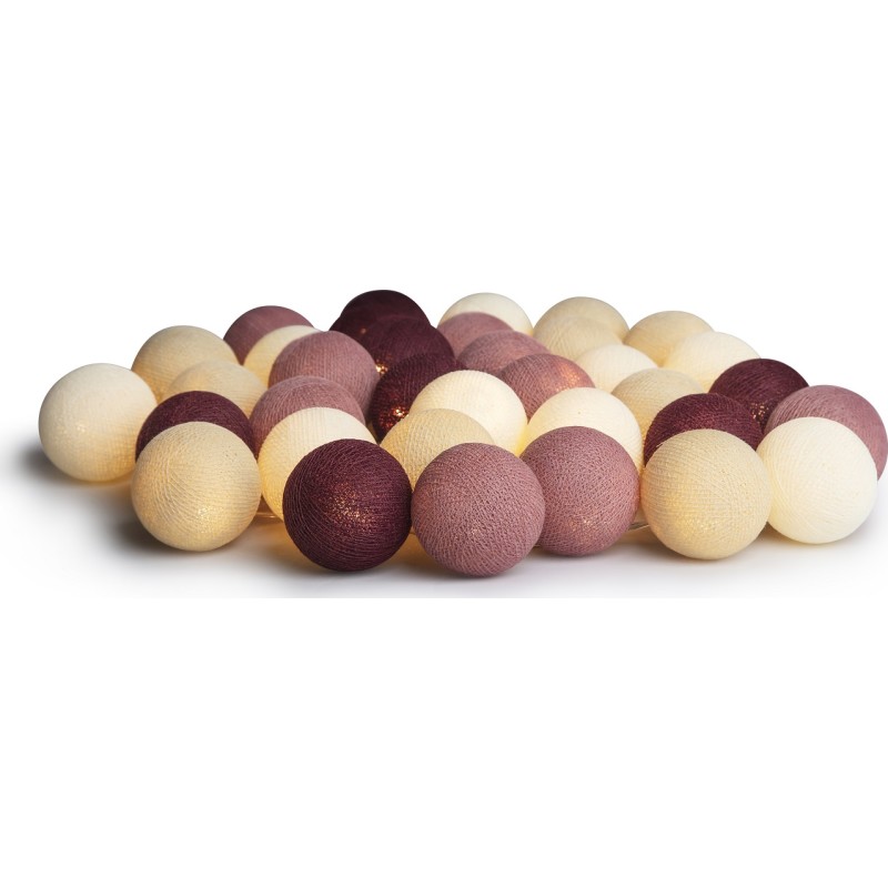 IrisLights Lyskæde Led Dusty Pink 35-Lys, 150 cm + 240 cm