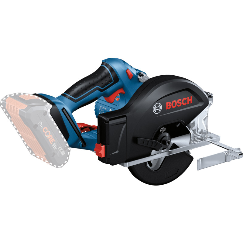 Bosch Professional GKM18V-50 metalrundsav u. batteri