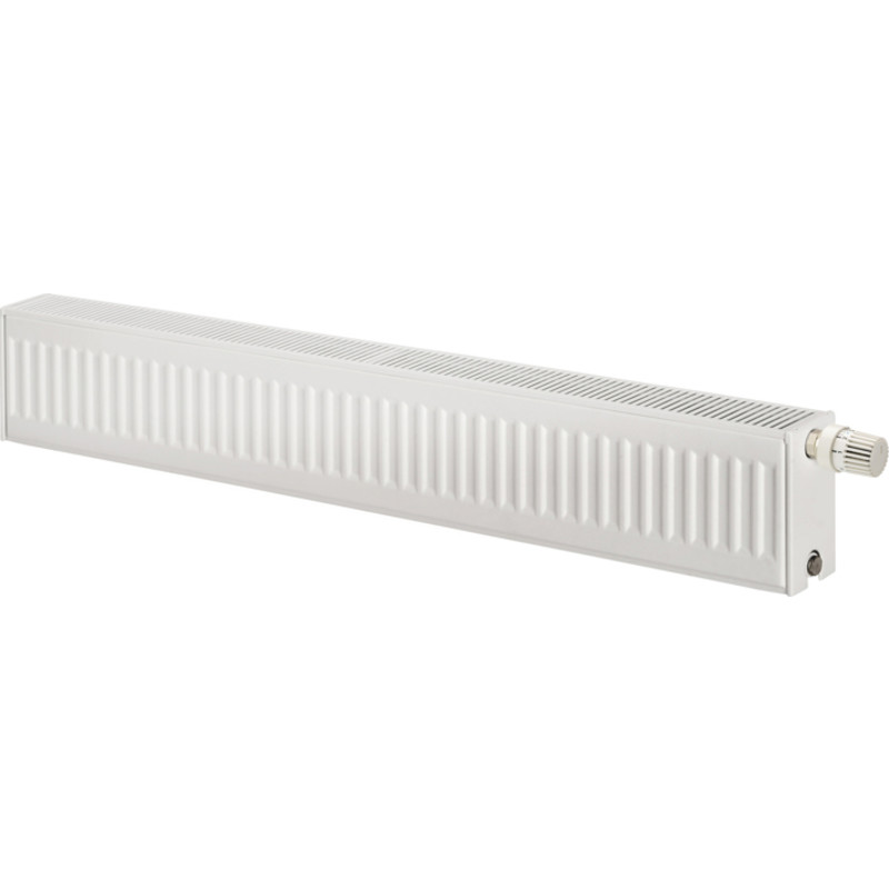 Purmo Compact ventil radiator 44 - 200 x 1200 mm, RAL 9016, Hvid