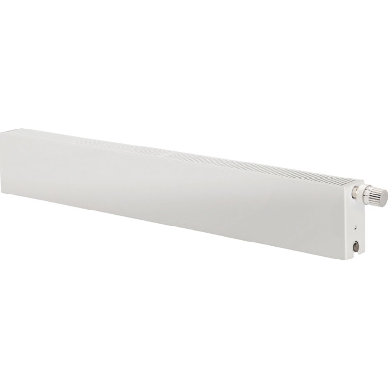 Purmo Plint Plan FCV 44 konvektor med ventil, 20x120 cm, 14 m²