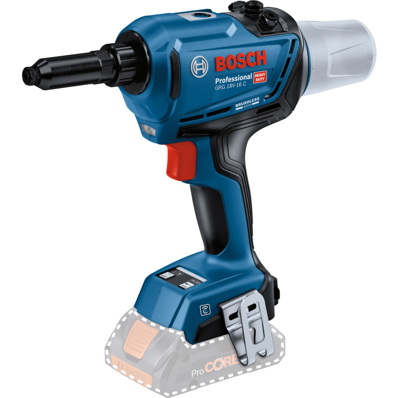 Bosch Professional GRG18V-16C Professional popnittepistol - 18V