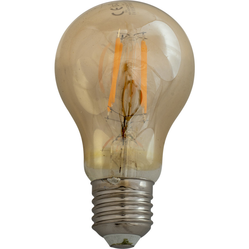 LED Standard Amber D60, E27, 3 Trin, 4W, 400 lm, 2200K