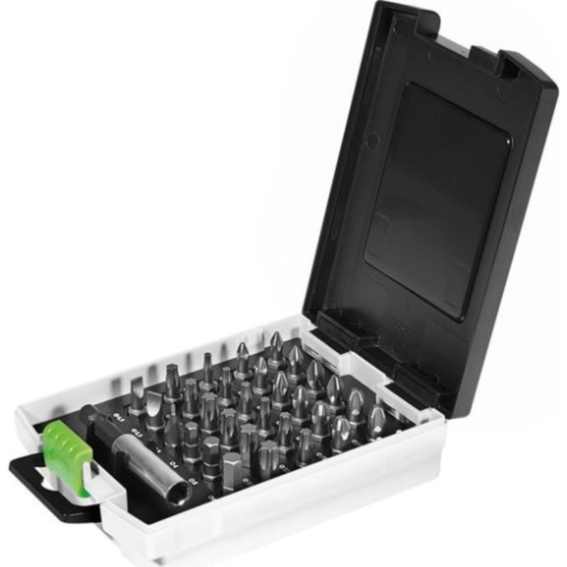 Festool 769138 Bitssæt - 1/4", Magnetisk Holder - 31 Dele