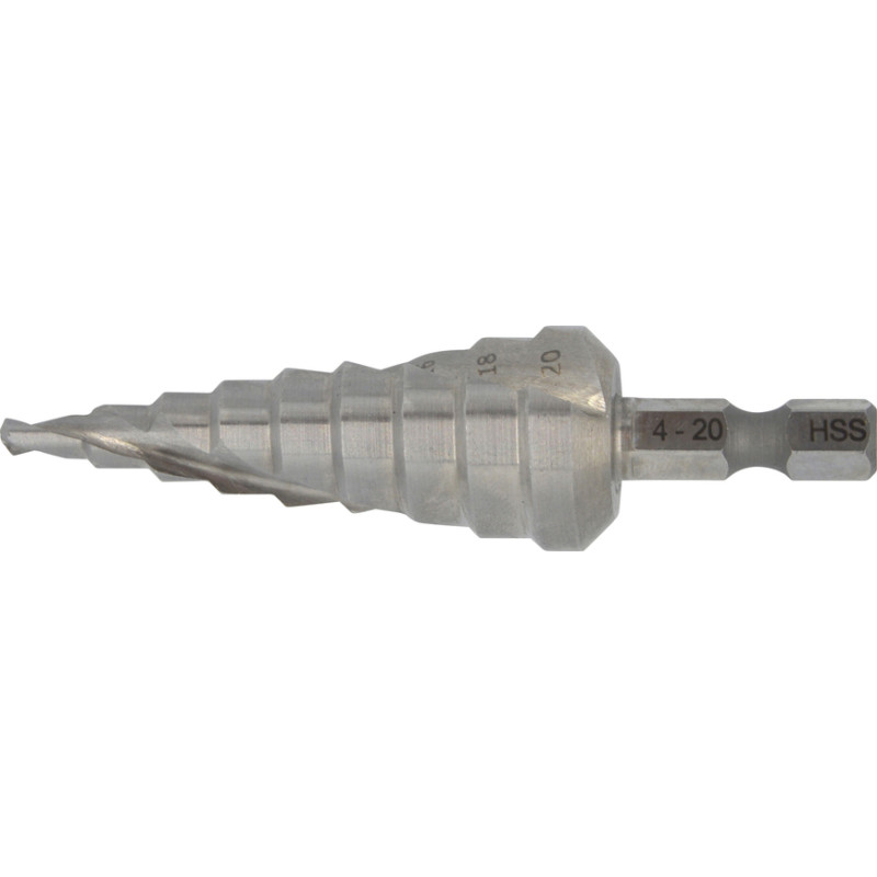 Makita Stegborr 4-20 mm - 10 steg