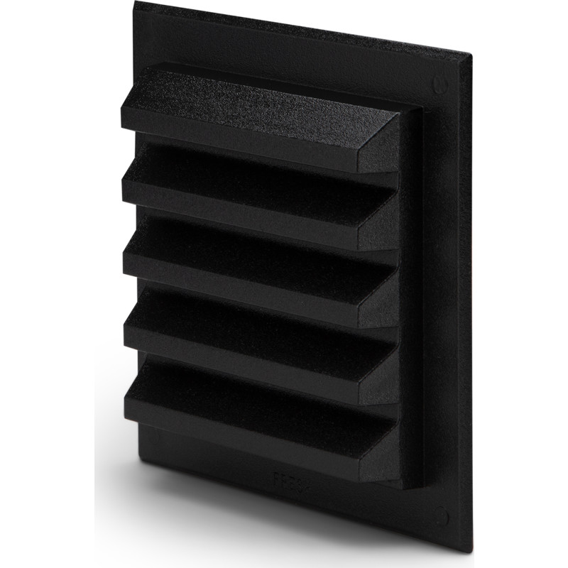 Fresh murrist 115x115 sort med Med studs 80