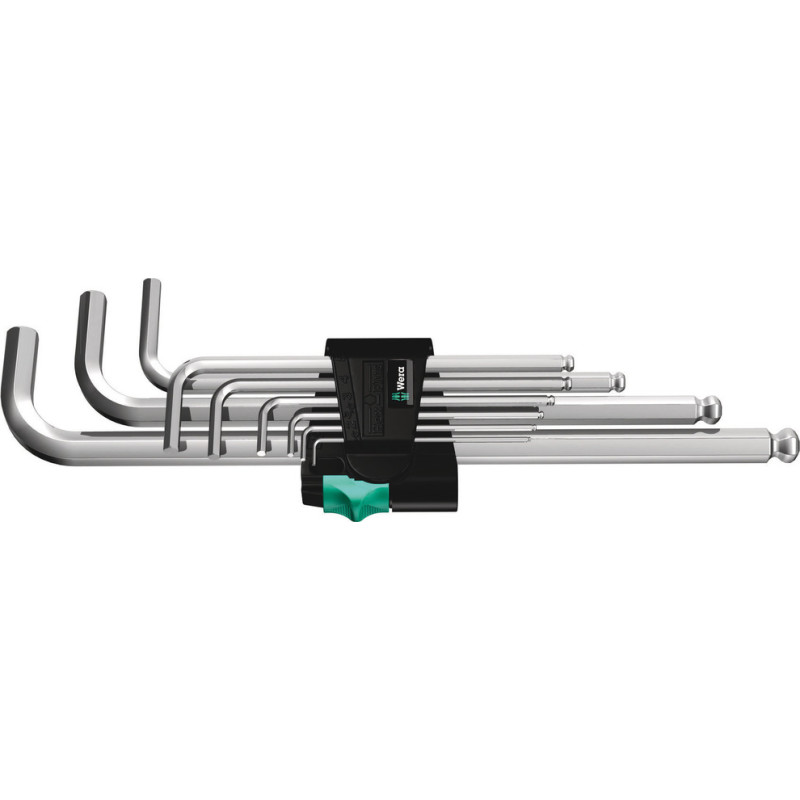 Wera 950 PKL insexnyckelsats, 9 delar