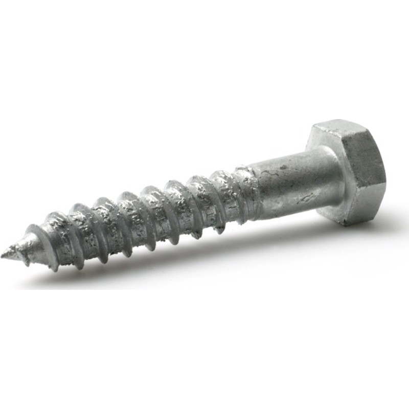 Arvid Nilsson fransk skrue 10,0 x 40/24 mm, 6-kant, 100 stk.