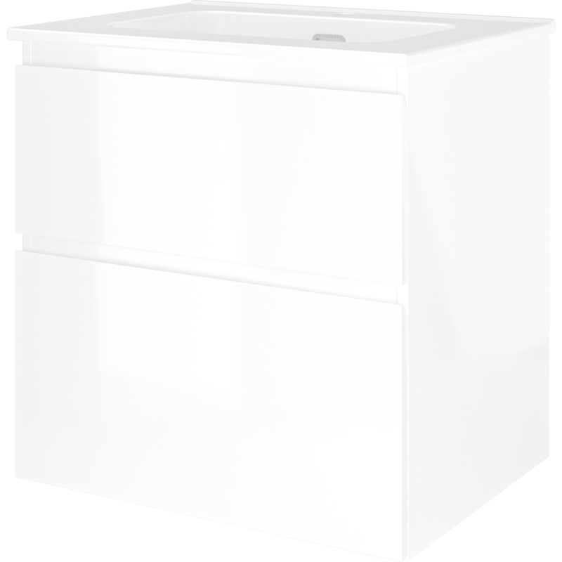 Sanibell Proline möbelpaket, 61x46,8 cm, vit högglans