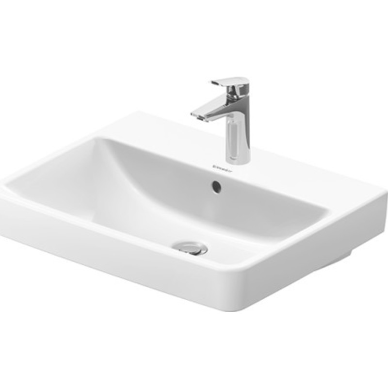 Duravit no.1 håndvask 1 hanehul med overløb 600 mm