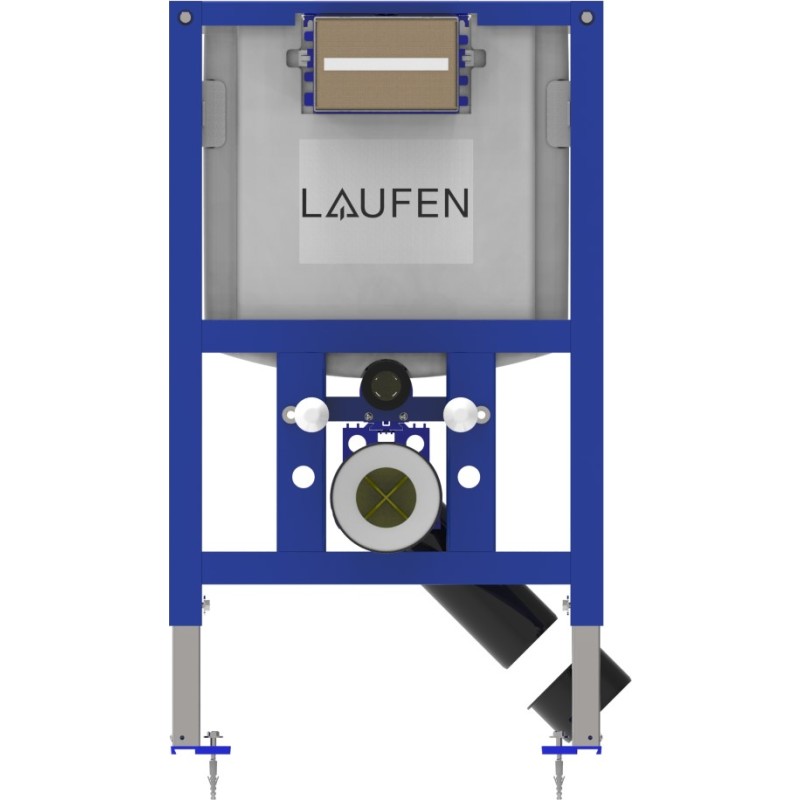 Laufen LIS indbygningscisterne 82 cm - top-/frontbetjent - inklusiv vægbeslag og tilbehør