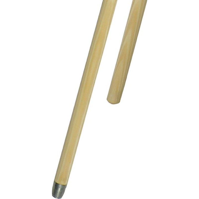 10 stk Roliba træskaft, 150 cm, m. metalgevind