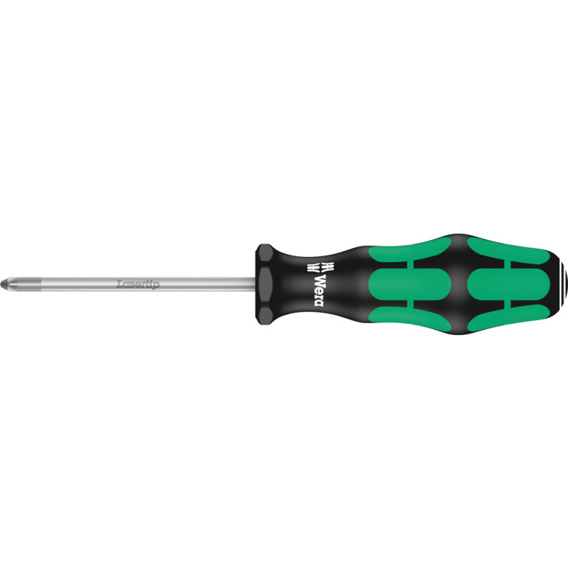Wera 355 Kraftform Plus skruvmejsel, pozidrive-spår, PZ1