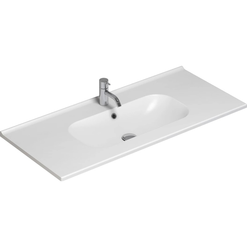 Dansani Luna Kantate porcelænsvask 101 cm hvid