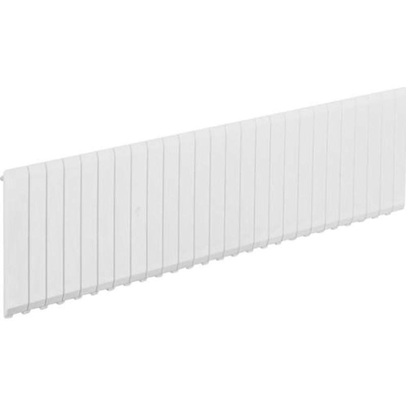 Hager Modulafdækning 13 Modul hvid, RAL9010, afdækningsstribe