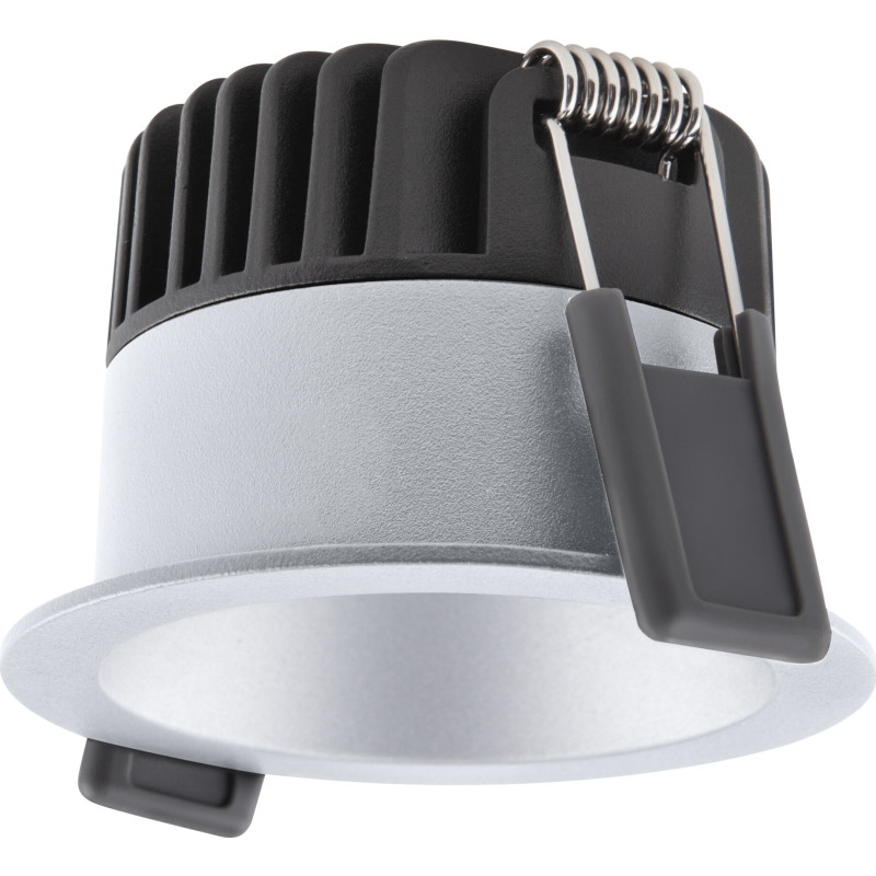 Ledvance Darklight downlight, 3000K, silver