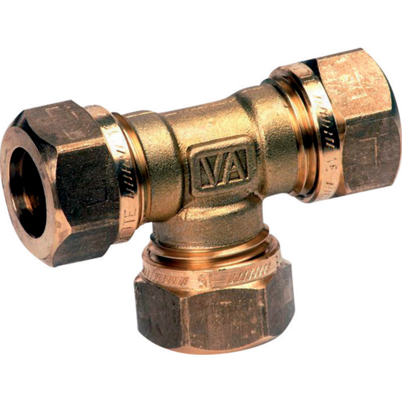 Vatette t-koppling, 16x15mm