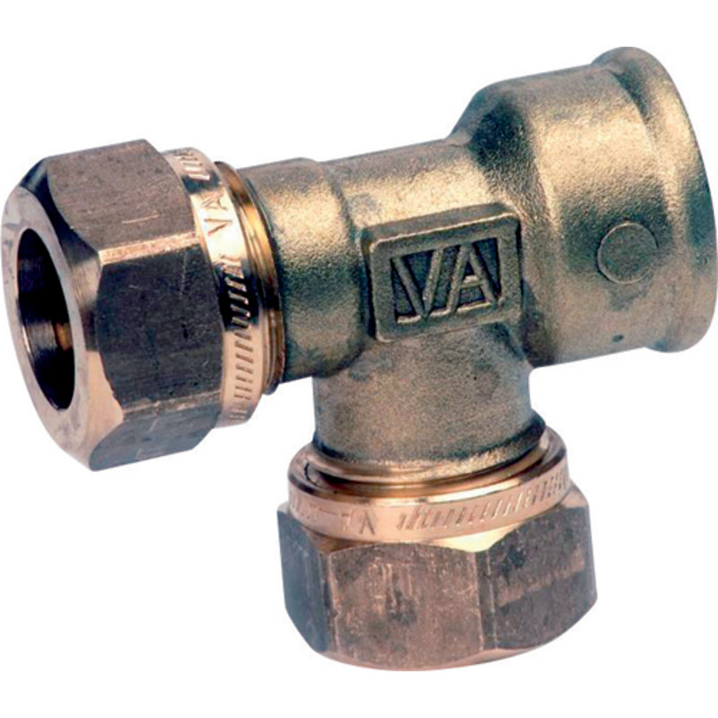 Vatette t-koppling, R15x15x15mm