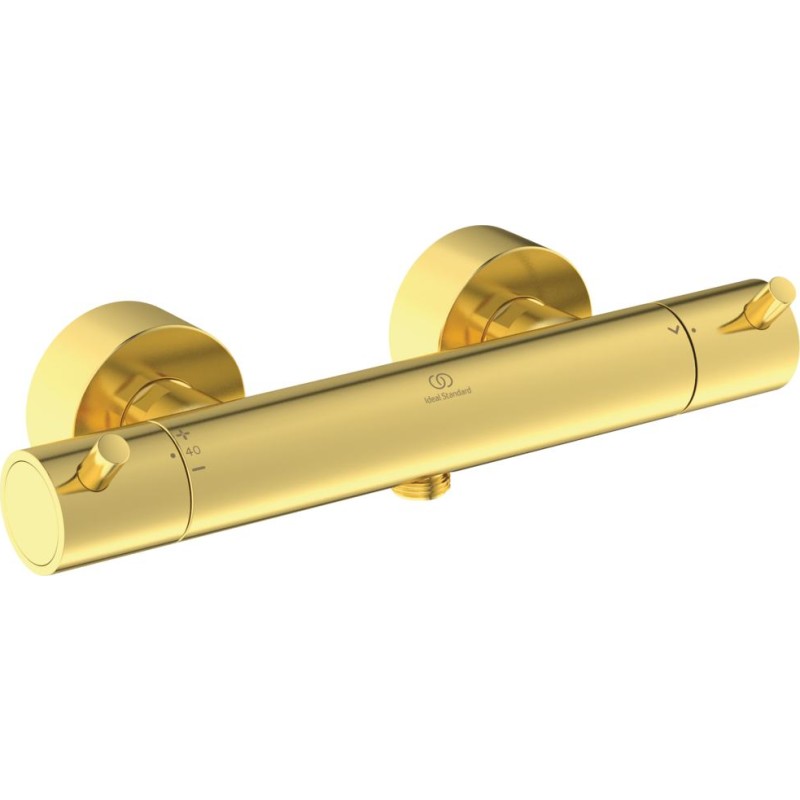 Ideal Standard Ceratherm T125 Brusetermostat Børstet guld