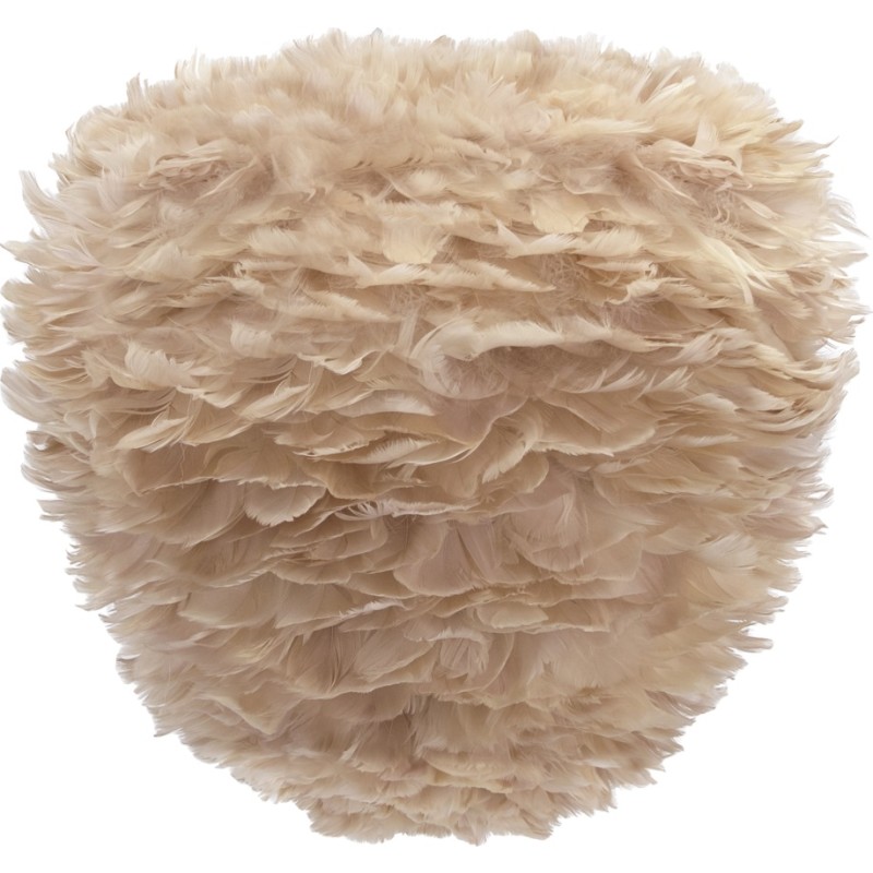 Umage Eos Evia fjerlampeskærm, brun, Ø40 cm