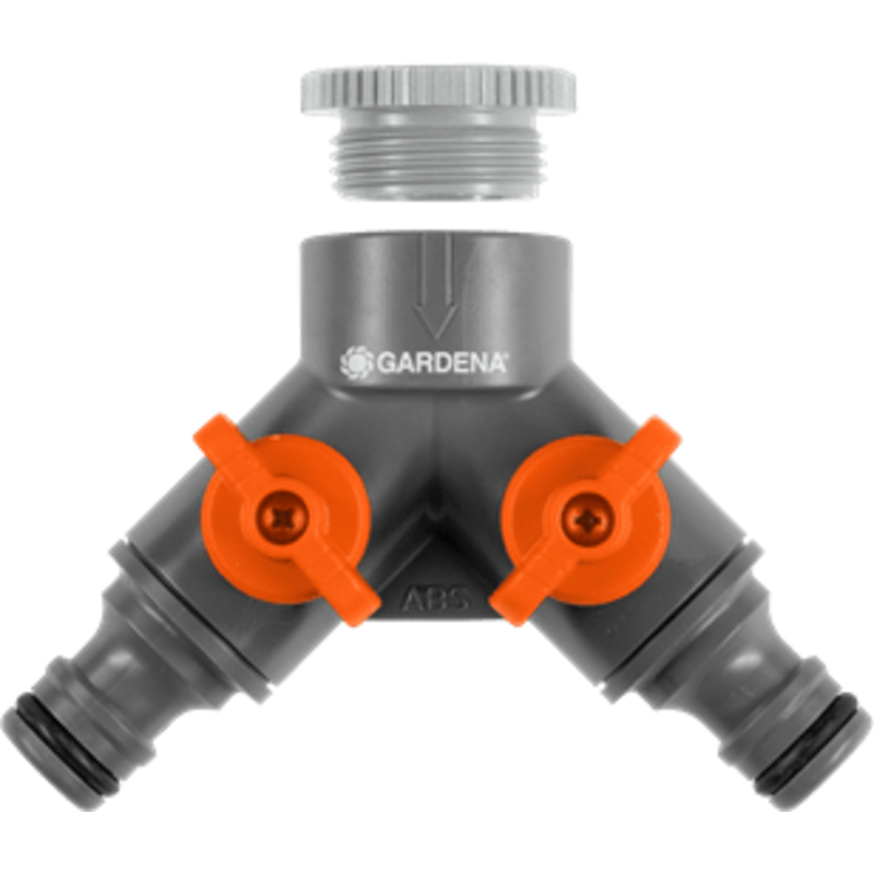 Gardena GARDENA To-vejs ventil 26,5mm (G 3/4") / 21mm (G 1/2")