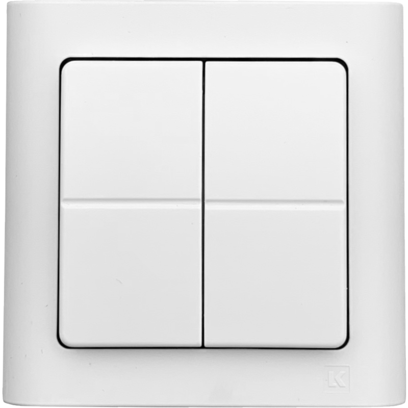 Batteriløst Casambi/Tridonic m.v., 4-tryk, bluetooth, WS4-215B