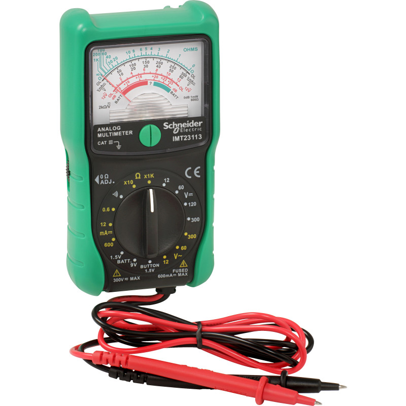 SCHNEIDER ELECTRIC Thorsman Analogue Multimeter Cat III- I pose for DIY