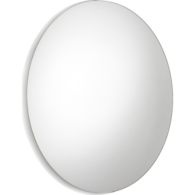 Hefe George spegel med belysning, Ø60 cm