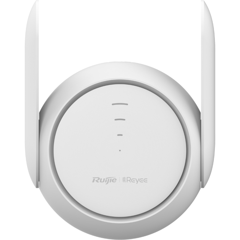 Ruijie Reyee RG‑EW1200R Wi‑Fi Extender – Dual‑band Mesh (2,4 GHz & 5 GHz), 1200 Mbps – Hvid