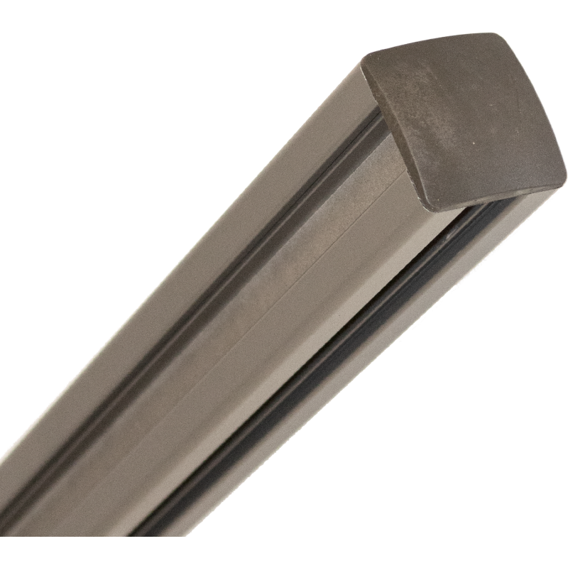 Hortus Premium hegnsstolpe, 180x6 cm, aluminium, antracit