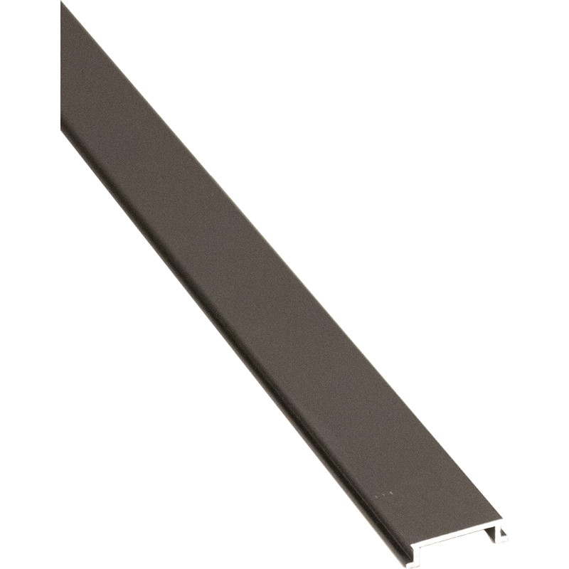 Hortus stolpeskinne, 200 cm, aluminium, antracit