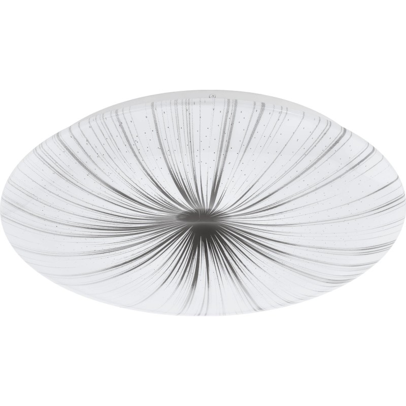 Eglo Nieves Loft Ø410 2300lm Hvid/sølv - Loftlampe - 98325