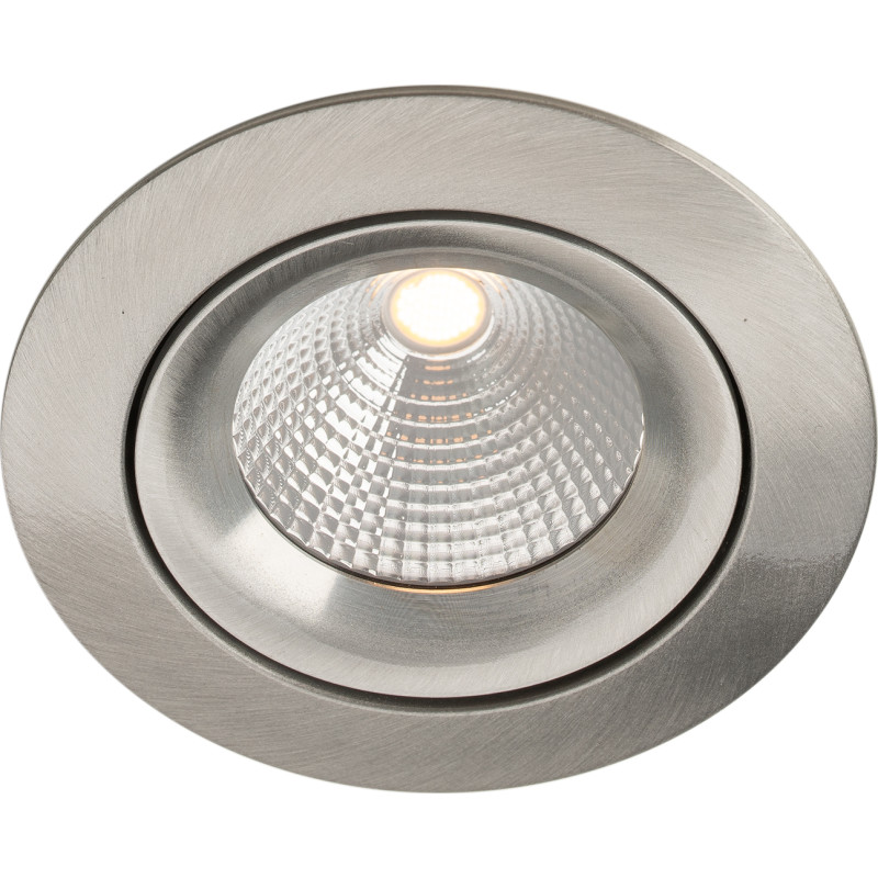 The Light Group One 360° indbygningsspot, 3000K, aluminium