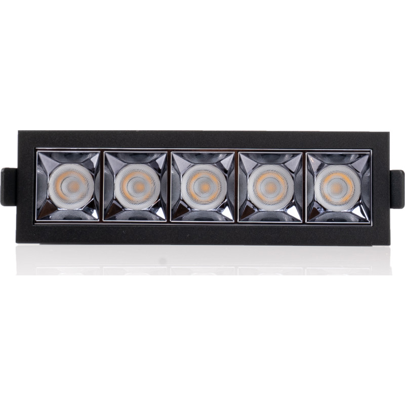 The Light Group Pixel indbygningsspot, 2700K, sort