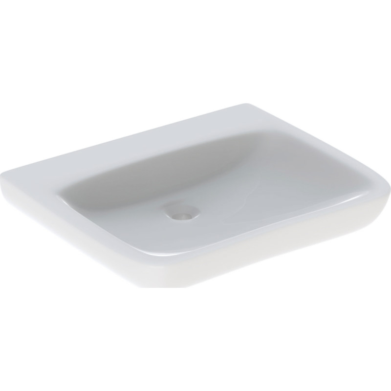 Geberit Renova Comfort håndvask, 65x55 cm, hvid