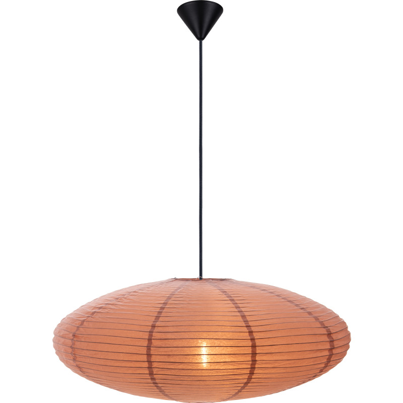 Nordlux Villo rispapirlampe, lysebrun
