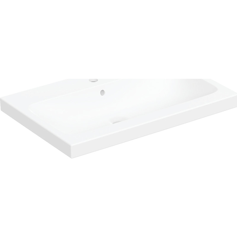 GEBERIT iCon Light håndvask 750x480mm. Til bord- eller boltemontering. Mat hvid