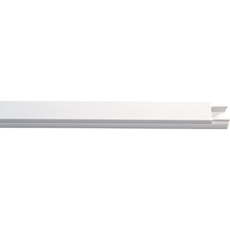 25 stk E-line mini kabelkanal, 20x12 mm, tape, 2 meter, hvid