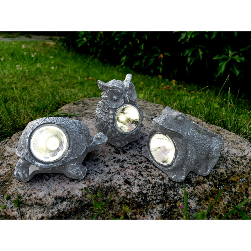 Veli Line Stendjur tr&auml;dg&aring;rdslampa solcell