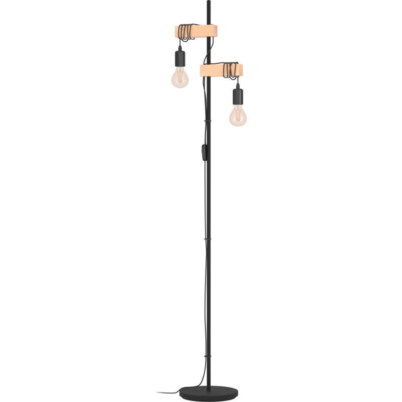 Eglo Townshend golvlampa, svart