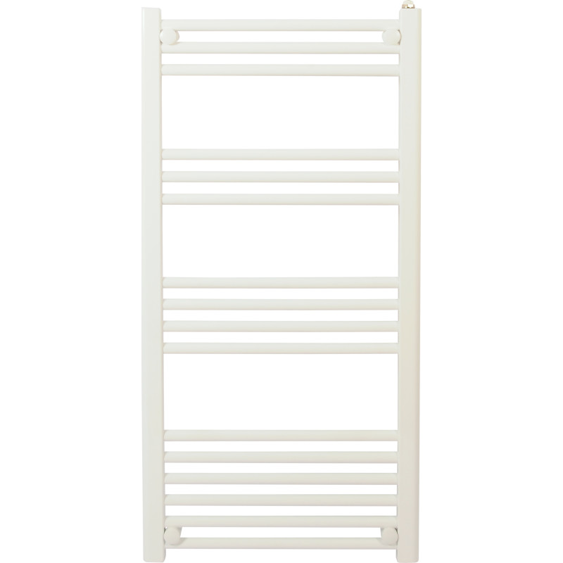 Kriss Athena Plan håndklædetørrer, kombi, 50x100 cm, hvid
