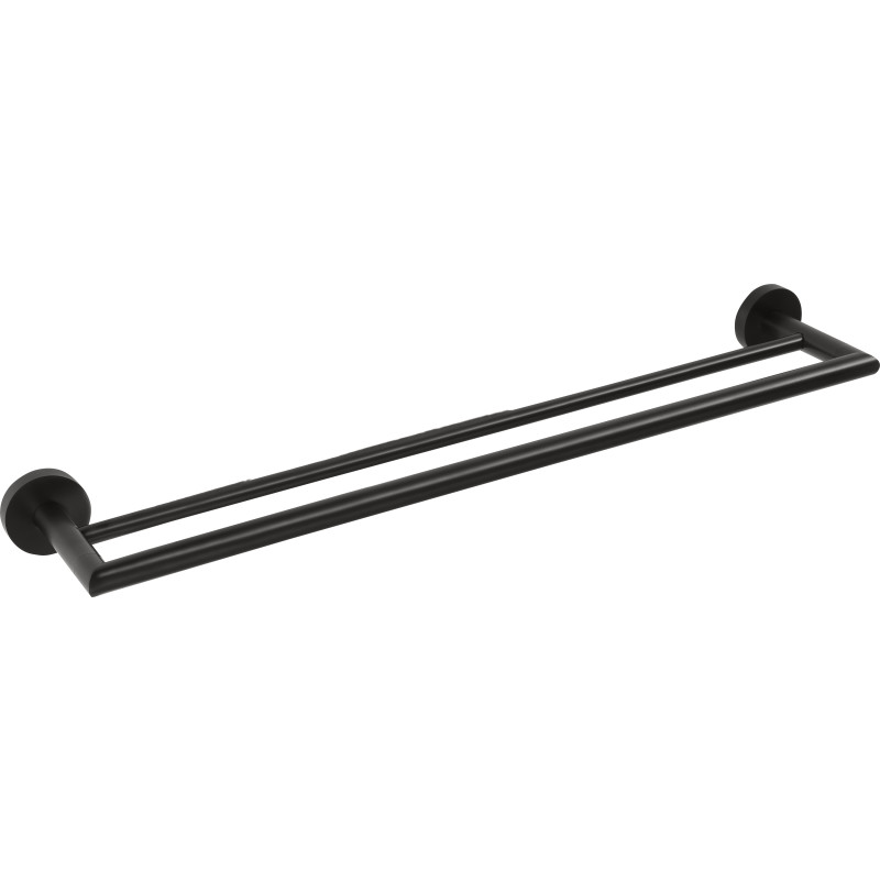 Kriss Simple handduksstång, 60 cm, svart