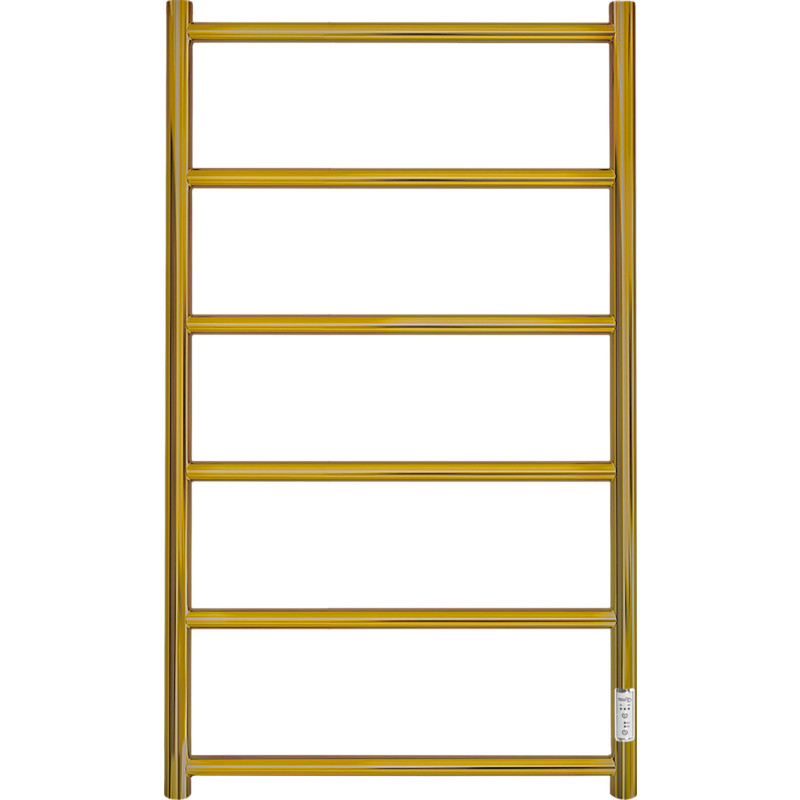 Kriss Odesa håndklædetørrer, el, 53x81 cm, børstet guld