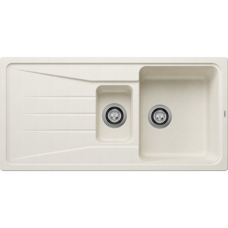 Blanco Sona 6S UX diskb&auml;nk, 100x50 cm, vit