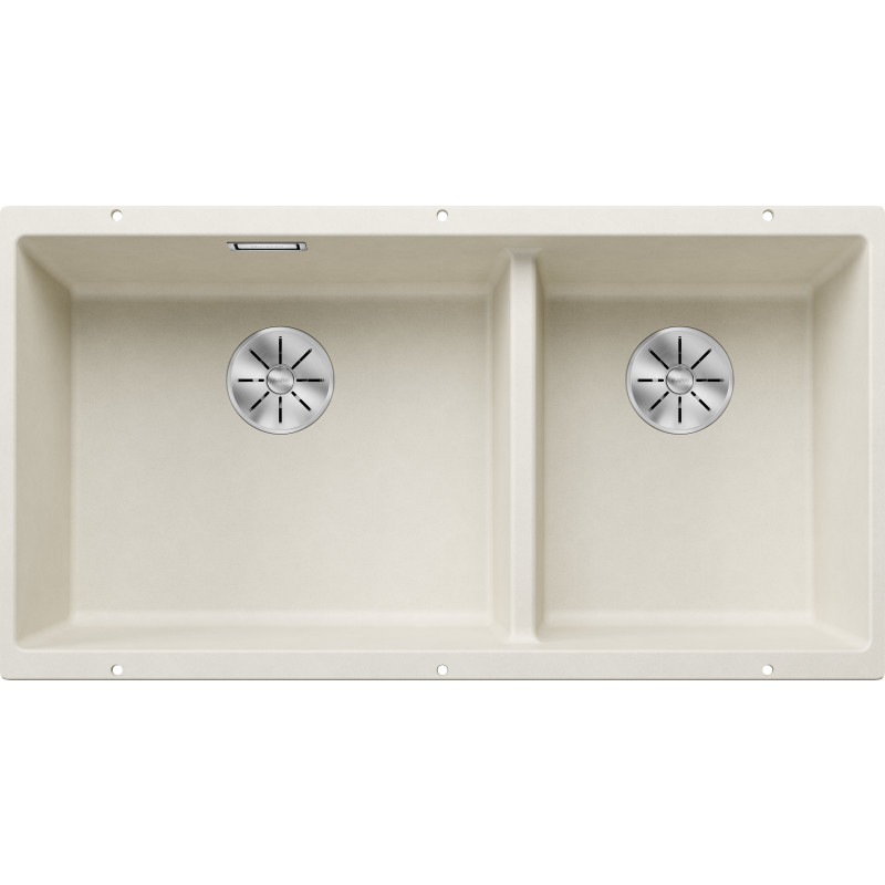 Blanco Subline 480/320-U UXI diskb&auml;nk, 75,5x46 cm, vit