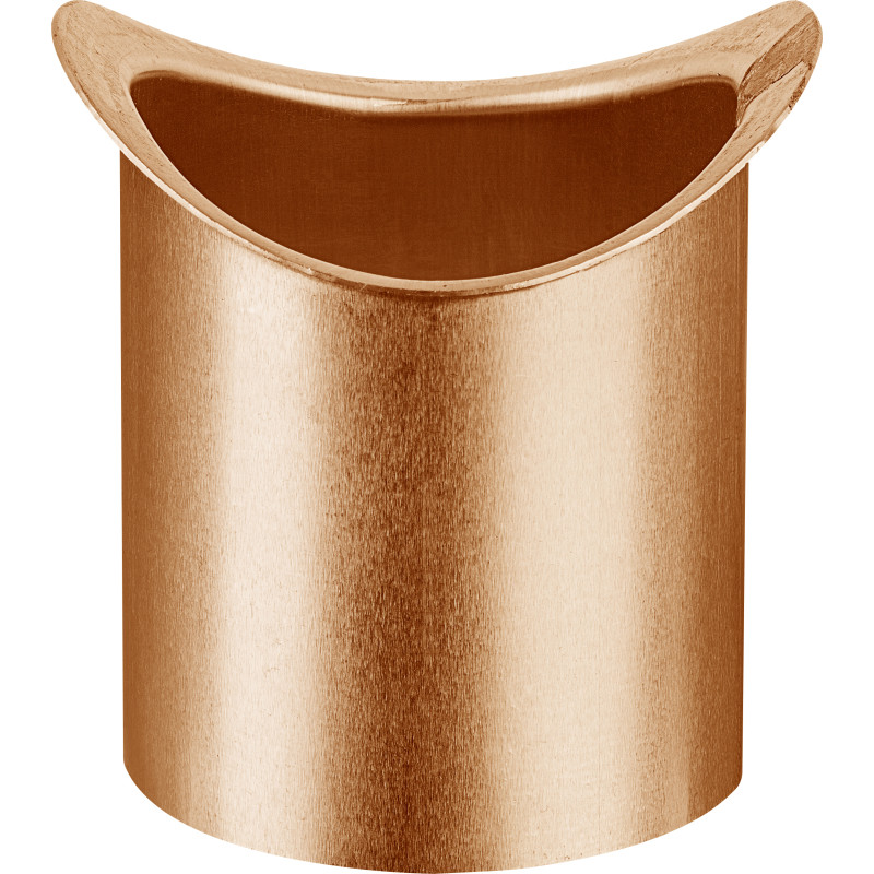 VMzinc tudstykke nr. 11, 280x76mm, til halvrund tagrende, kobber