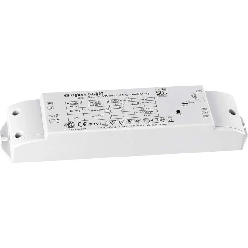 The Light Group Mono Zigbee driver, 50W