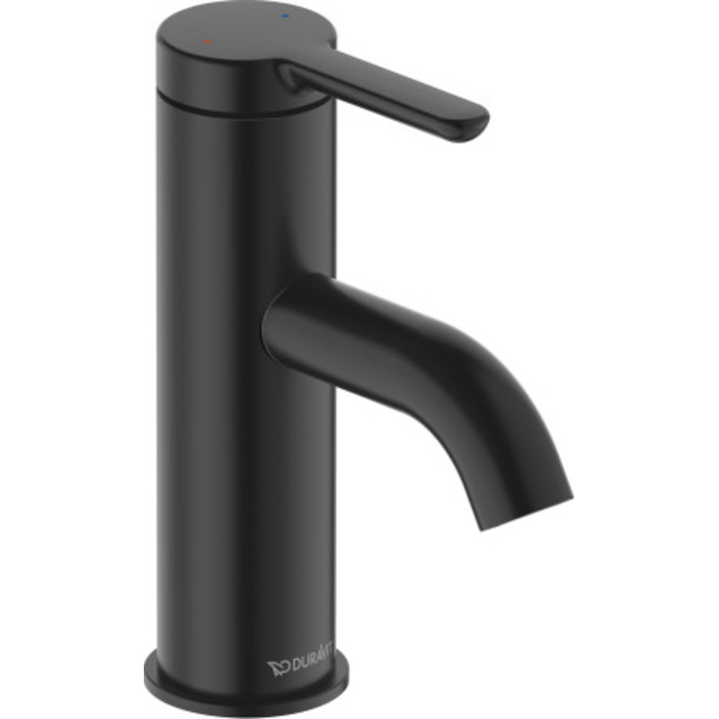 Duravit C.1 tvättställsblandare, small, svart