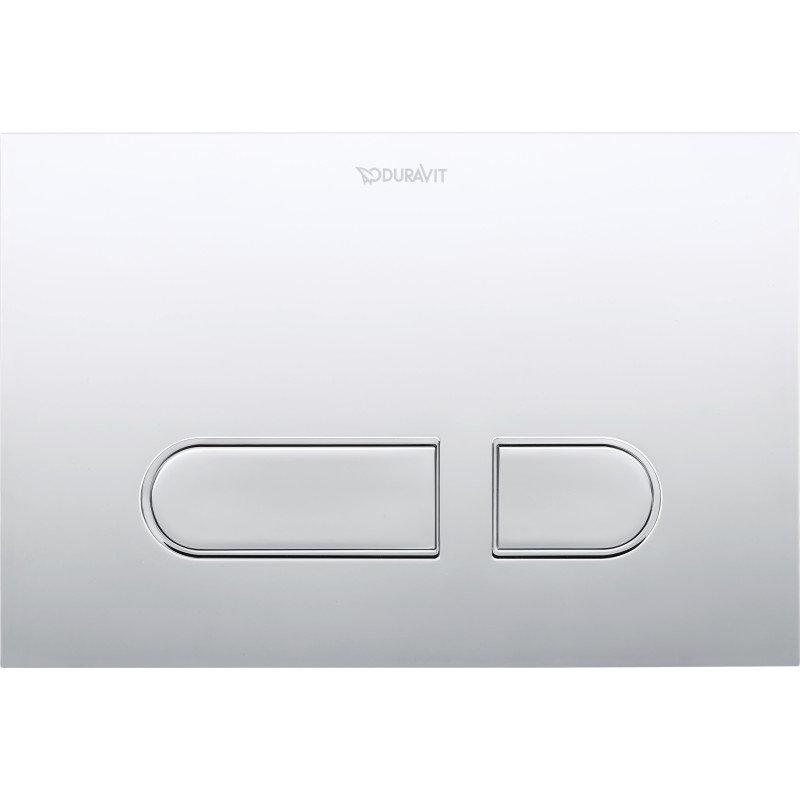 Duravit A1 betjeningsplade, krom